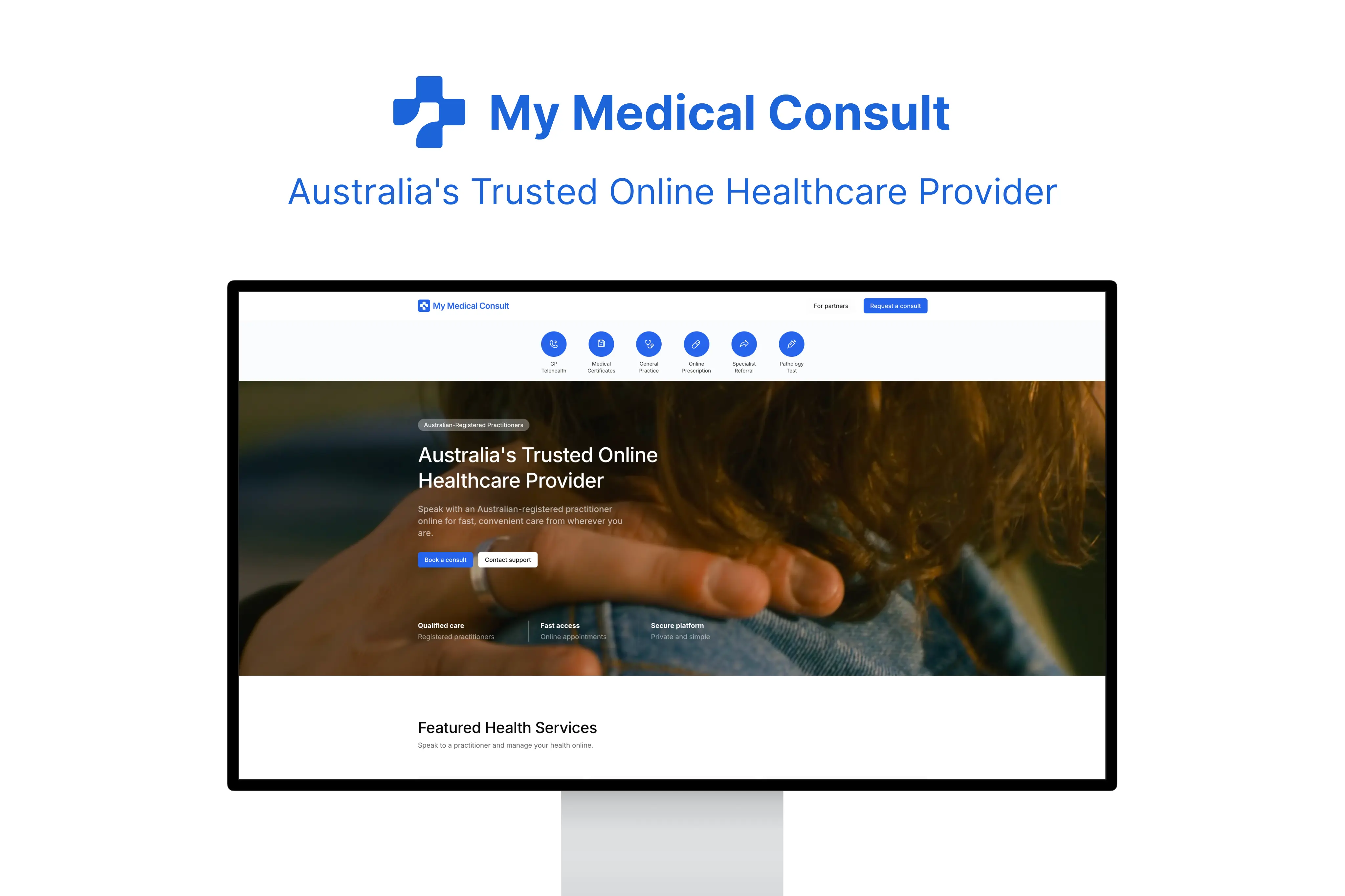 My Medical Consult homepage